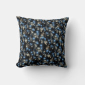 ミュージックノートとホリデーパーティーのライト クッション (正面)