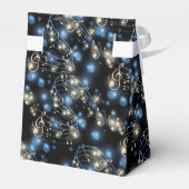 ミュージックノートとホリデーパーティーのライト フェイバーボックス (裏面サイド)