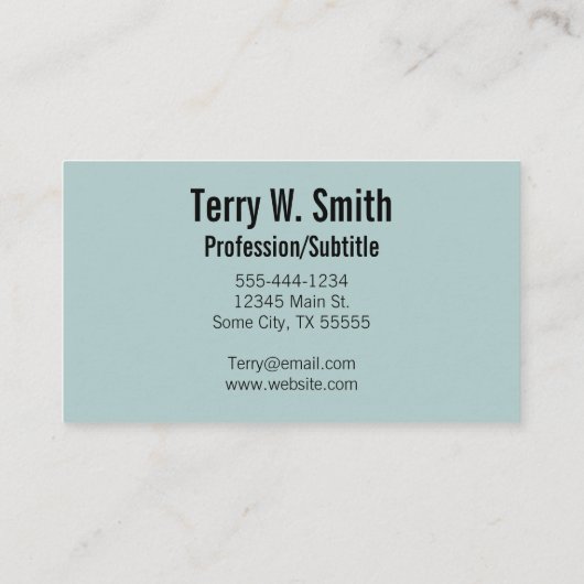 ミュージックノートの名刺 名刺 (裏面)