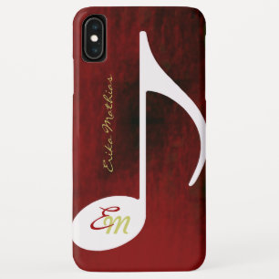 ミュージックノートの名前 iPhone XS MAXケース
