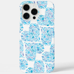 ミュージックノートの縦ストライプ列 iPhone 16 PRO MAXケース