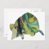 ミュージックノートアート ポストカード (正面/裏面)