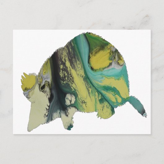 ミュージックノートアート ポストカード (正面)