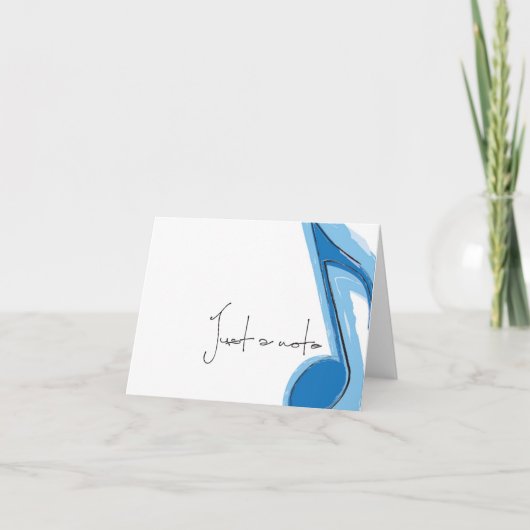 ミュージックノートカード カード (正面)