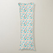 ミュージックノートクレフ、 音符記号バンドオーケストラカラフルギフト ボディピロー (正面縦)