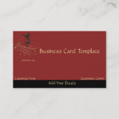 ミュージックノートココペリロゴ名刺 名刺 (正面)