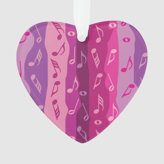 ミュージックノートストライプオーナメント オーナメント (正面)