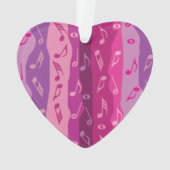 ミュージックノートストライプオーナメント オーナメント (裏面)