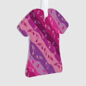 ミュージックノートストライプオーナメント オーナメント (正面)