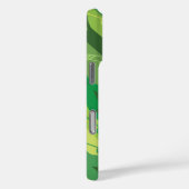 ミュージックノートストライプグリーンズ Case-Mate iPhoneケース (裏面 / 右)
