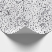 ミュージックノートパターンミュージックテーマ ラッピングペーパー (角)