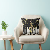 ミュージックノートピ王室のアノ鍵 クッション (椅子)