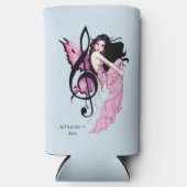 ミュージックノートフェアリー スリム缶クーラー (正面)