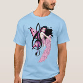 ミュージックノートフェアリー Tシャツ (正面)