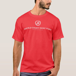 ミュージックノートホワイトTシャツ Tシャツ