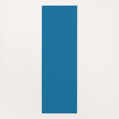 ミュージックノートミュージカルパターンブルーパープル ヨガマット (裏面)