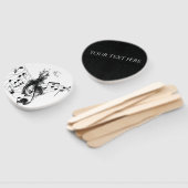 ミュージックノートラグジュアリーデザイン ハンドファン (組立なし)