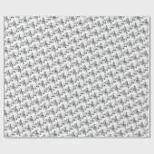 ミュージックノートラッピング紙 ラッピングペーパー (フラット)