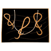 ミュージックノート抱き枕 ラージペーパーバッグ (正面)