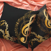 ミュージックノート王室のデザイン クッション