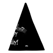 ミュージックノート誕生日パーティーハット パーティーハット (右)