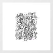 ミュージックノート ウィンドウサイン (シート)