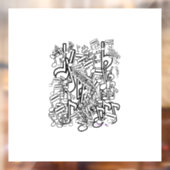 ミュージックノート ウィンドウサイン (シート2)