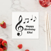 「ミュージックノート」紙ナプキンス スタンダードカクテルナプキン (インサイチュ)