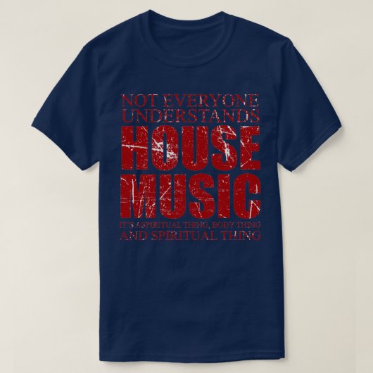 ミュージックハウス音楽 Tシャツ (デザイン正面)