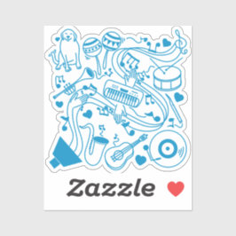 ミュージックハンズ – ASLデザイン シール