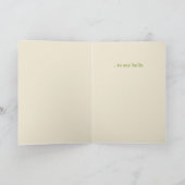 ミュージックバタフライハロー カード (内部)