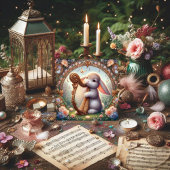 ミュージックバニーアールヌーボーイースター シーズンカード