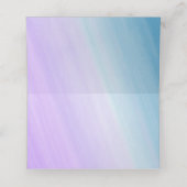 ミュージックバルミツワーブルーと金ゴールドシーティングカード プレイスカード (内部開封)