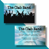 ミュージックバンドクール群集デザイン 名刺