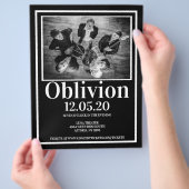 ミュージックバンドコンサートフライヤー チラシ (手)