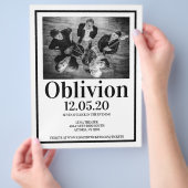 ミュージックバンドコンサートフライヤー チラシ (手)