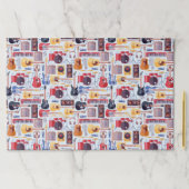 ミュージックバースデーパーティー楽器紙ランチョンマット ペーパーパッド (インサイチュ)