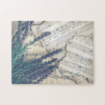 ミュージックパズルとラベンダー