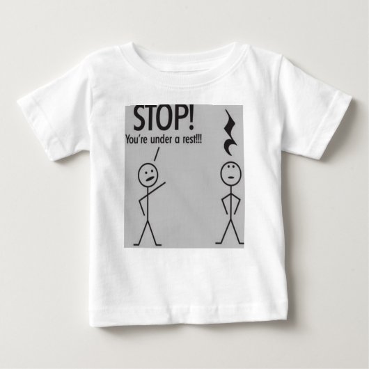 ミュージックパン ベビーTシャツ (正面)