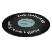 ミュージックパーソナライズされたアルバムレトロデザイン カッティングボード (角)