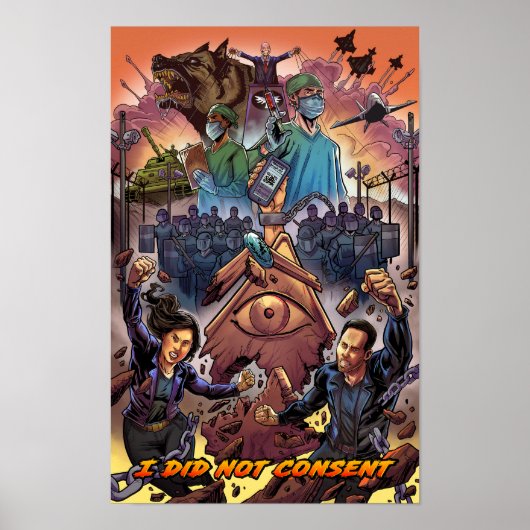 ミュージックビデオポスターに同意しなかった ポスター (正面)