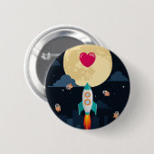 ミュージックビデオ-標準的な円形のバッジの下の私を引張って下さい 缶バッジ (正面&裏面)