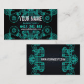 ミュージックビニールサークル 名刺 (正面/裏面)