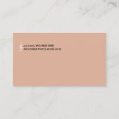 ミュージックピアノ先生エレガントダスティバラ 名刺 (裏面)