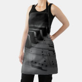 ミュージックピアノ鍵 エプロン (インサイチュ)