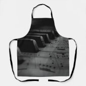 ミュージックピアノ鍵 エプロン (正面)