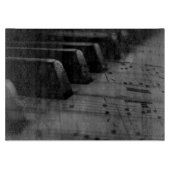 ミュージックピアノ鍵 カッティングボード (正面)