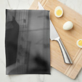 ミュージックピアノ鍵 キッチンタオル (四つ折り)