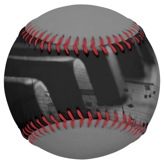 ミュージックピアノ鍵 ソフトボール (正面)