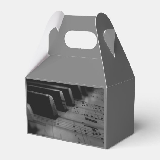 ミュージックピアノ鍵 フェイバーボックス (正面サイド)